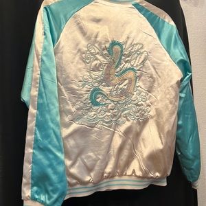 Her Universe silky Haku jacket from Spirited Away
